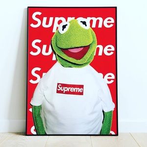 Kermit The Frog Supreme Poster